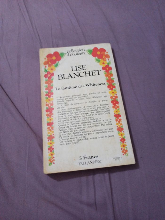 Livre lise blanchet - photo numéro 3