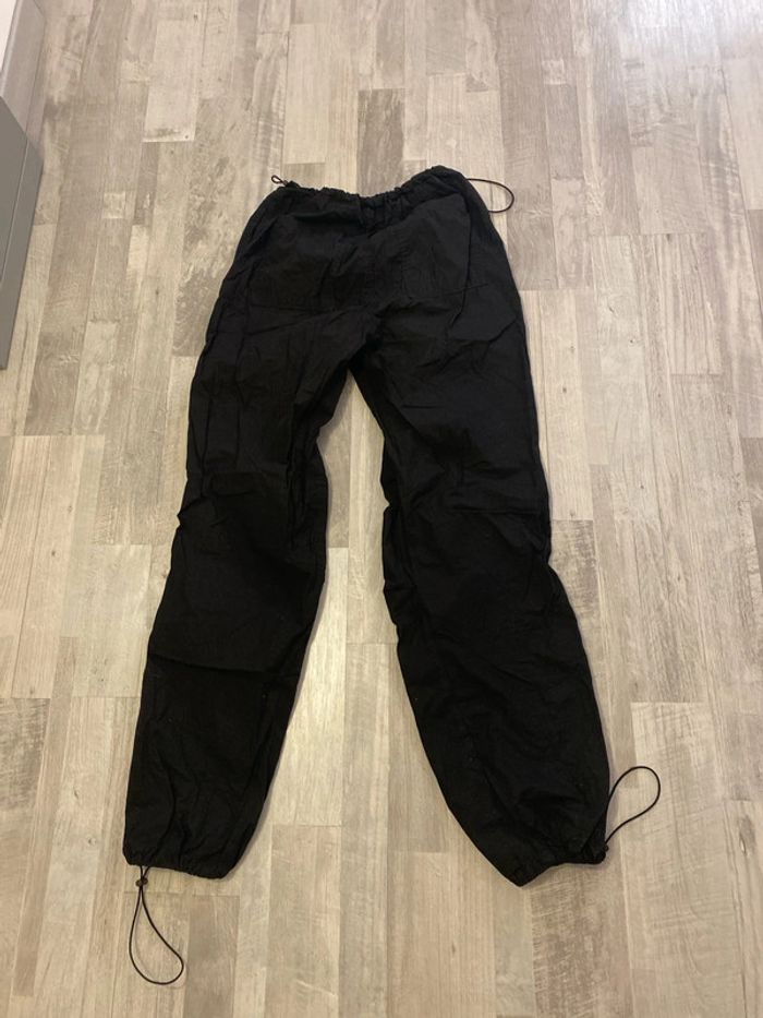Pantalon parachute noir - photo numéro 2