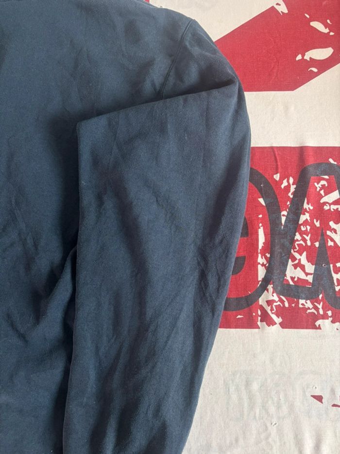 Veste manche longue bleu marine à rayure blanche et rouge Umbro xl - photo numéro 14