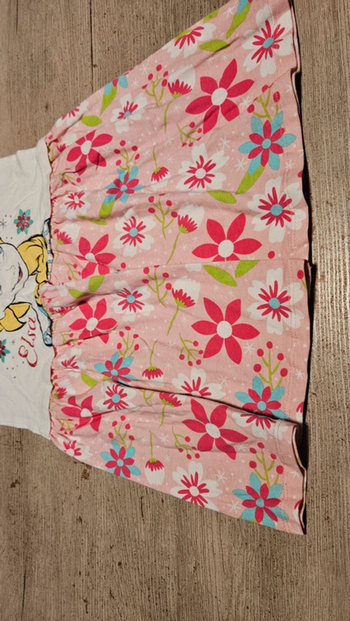 Robe courte à manches courtes, Disney, Reine des Neiges, 10 ans - photo numéro 3