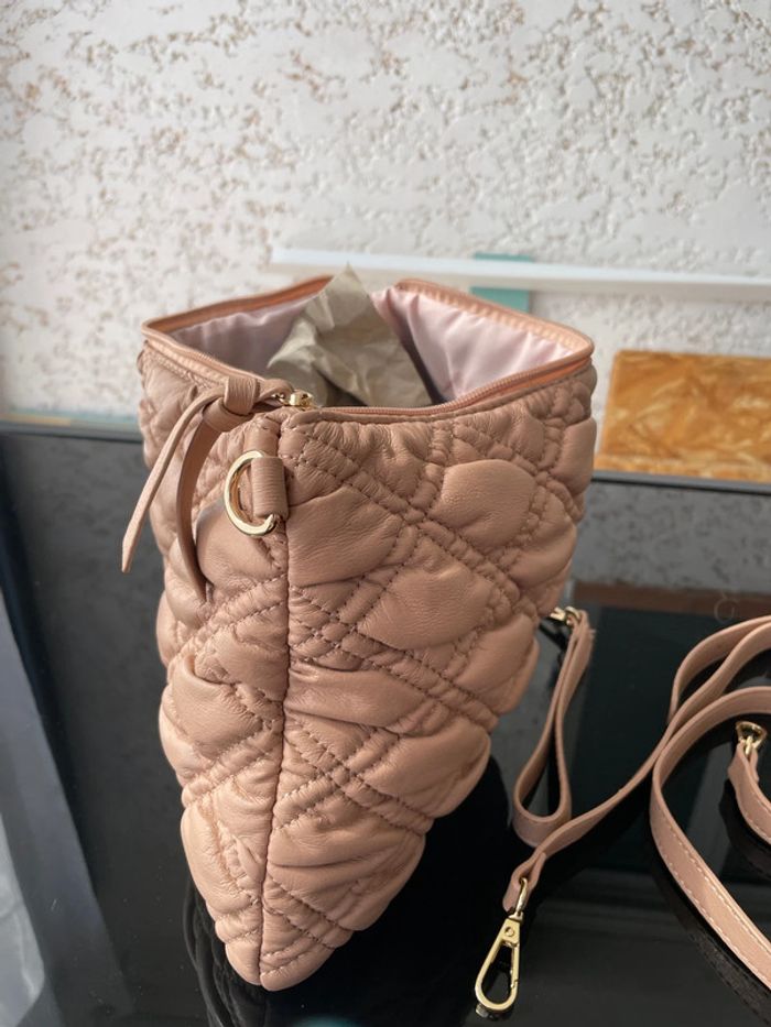 Sac matelassés de couleur rose - photo numéro 7