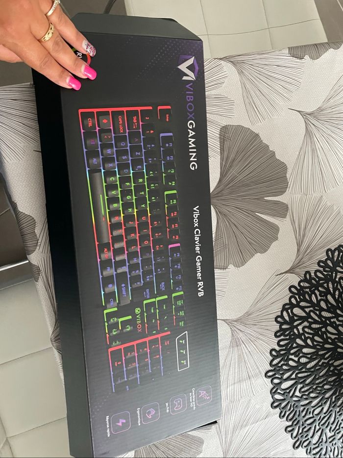 Clavier gaming vibox - photo numéro 3
