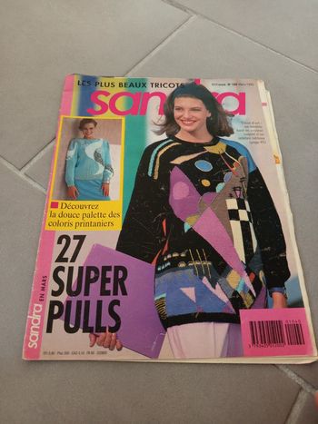 Magazine les plus beaux tricots sandra