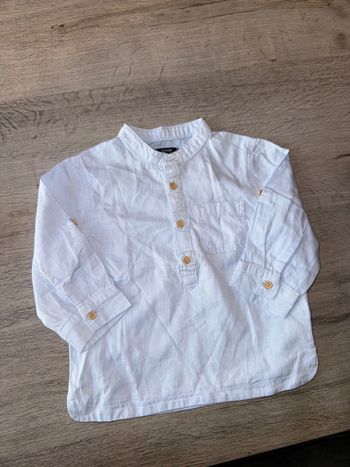 Chemise 12 mois Kiabi neuve