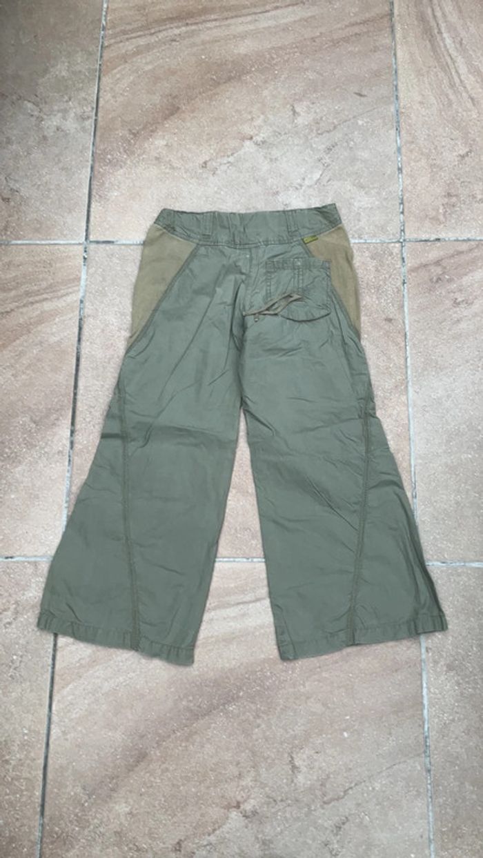 Pantalon vert kaki large MEXX 7 ans (n°32) - photo numéro 2