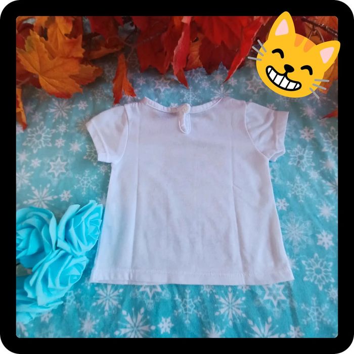 T-shirt fille 3 mois - photo numéro 5