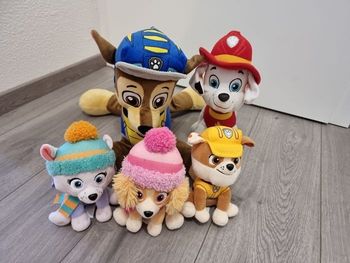 Lot Peluches Pat Patrouille