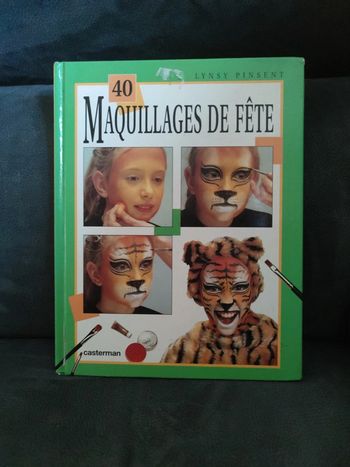 Livre 40 maquillages de fête