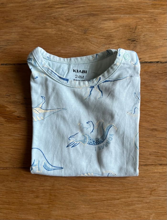 T-shirt MC Kiabi 24 mois - photo numéro 3