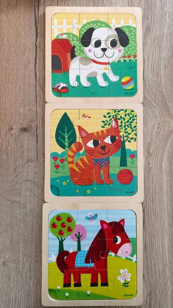 Puzzles en bois Janod 