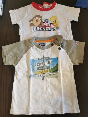 Lot de 2 t-shirts