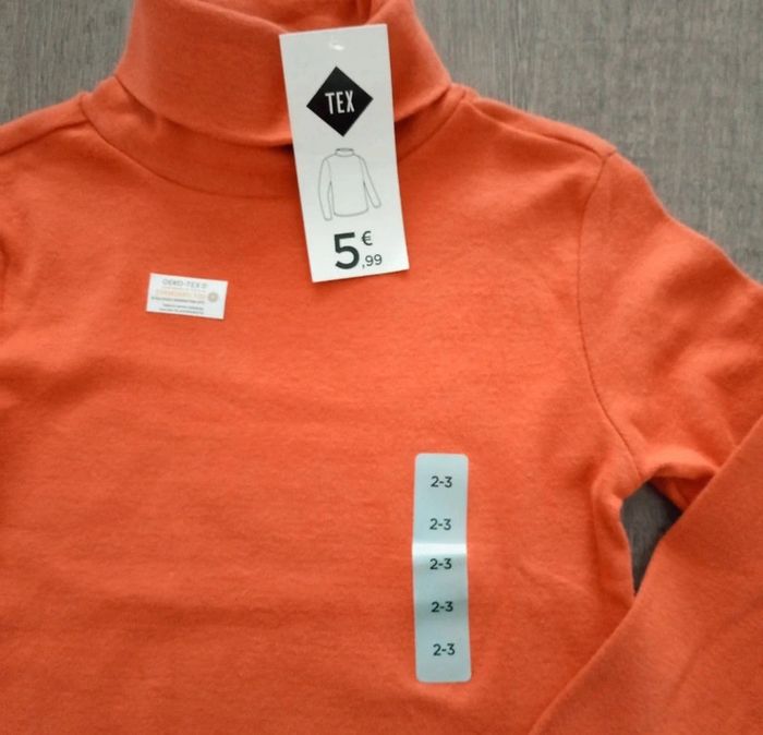 Sous pull 2-3 ans garçon - photo numéro 3