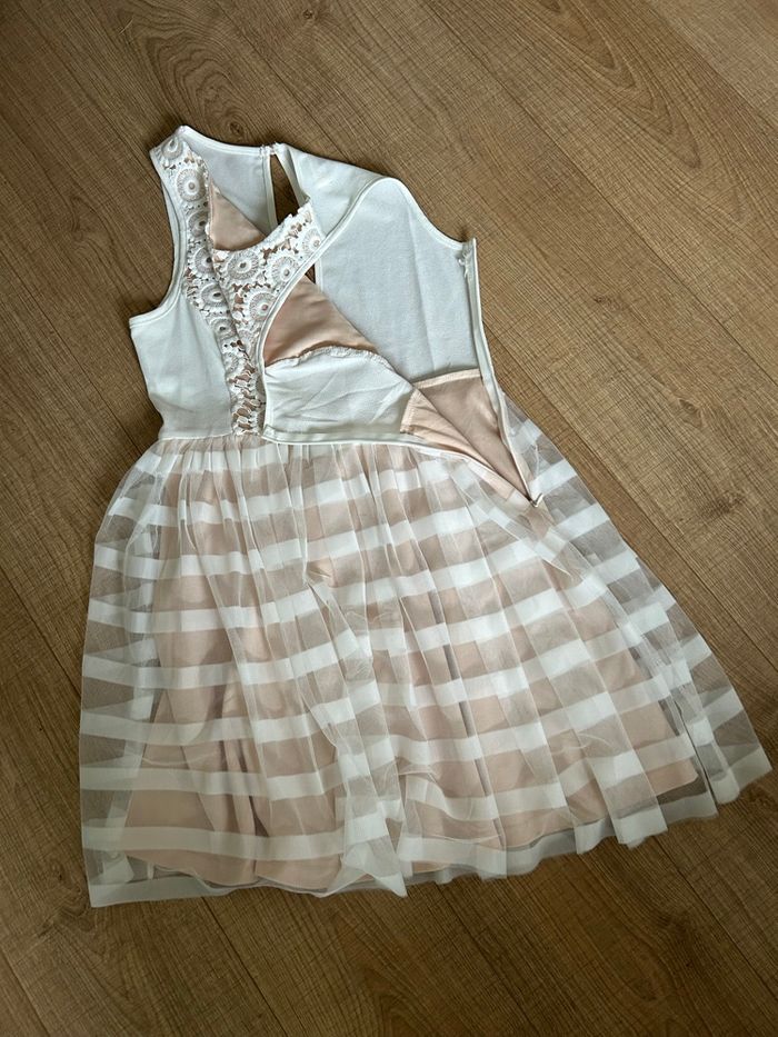 Robe blanche et beige sans manches Molly Bracken taille S jamais portée - photo numéro 8