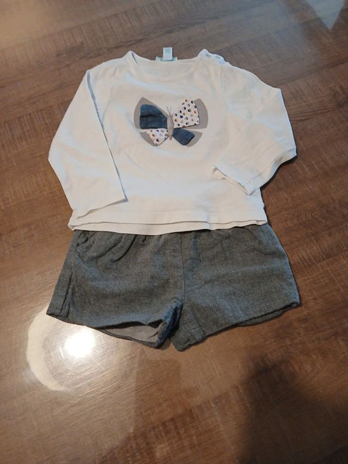Ensemble t-shirt short