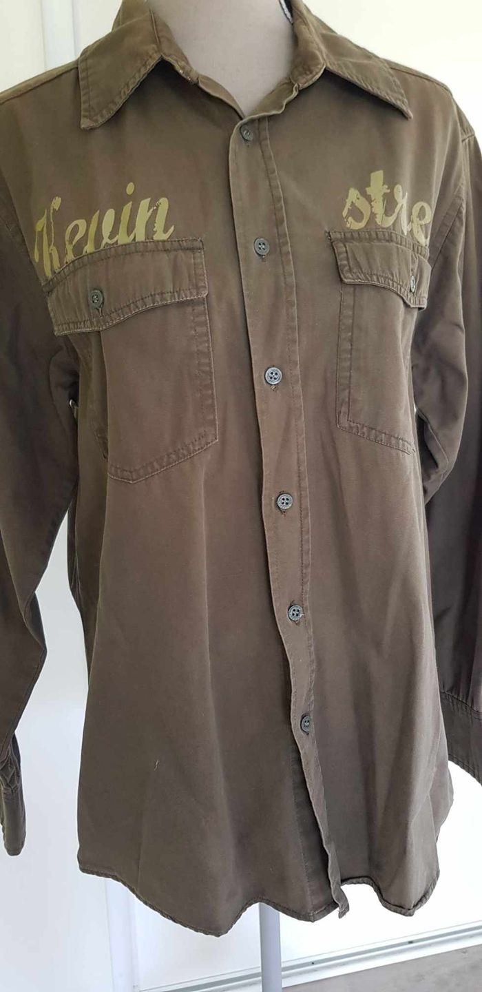 Chemise manches longues style militaire - photo numéro 2