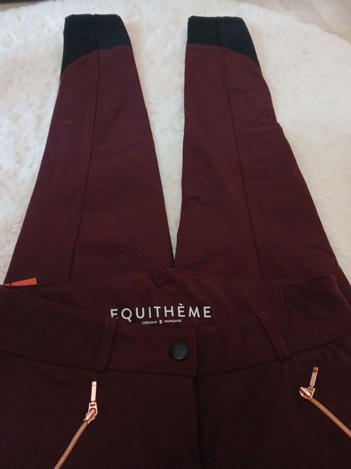 pantalon équitation taille 36 equithéme - photo numéro 3