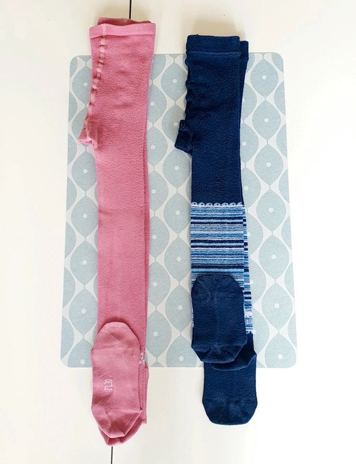 Lot collants + chaussettes - 5/6A - photo numéro 2