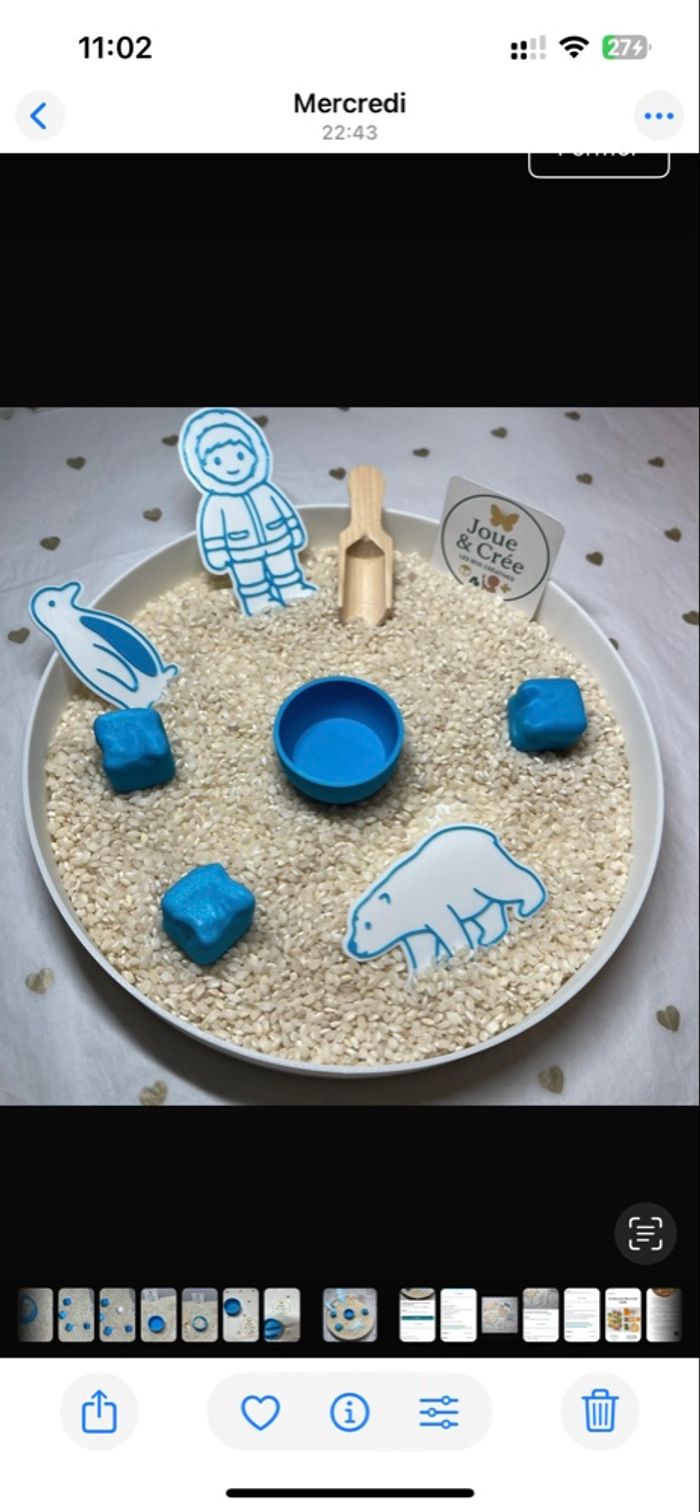 Kit bac sensoriel complet « Monde Polaire » - photo numéro 5