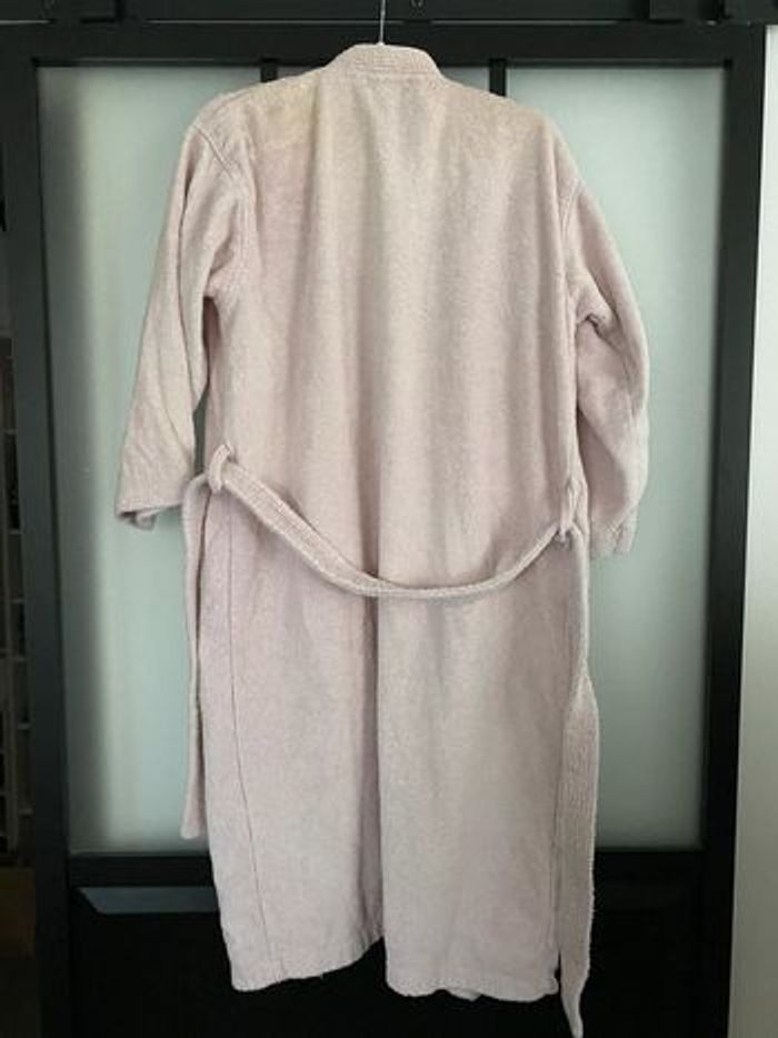Peignoir de bain rose pale taille M zodio - photo numéro 2