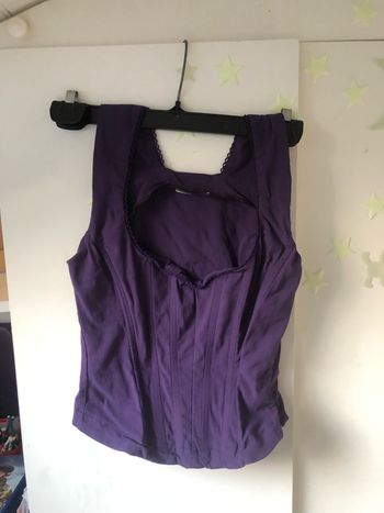 Corset violet clockhouse c&a