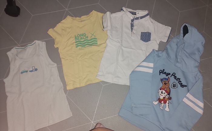 Lot vêtements garçon – Taille 4 ans – 4 € - photo numéro 1