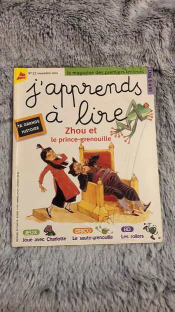 J’apprends à lire