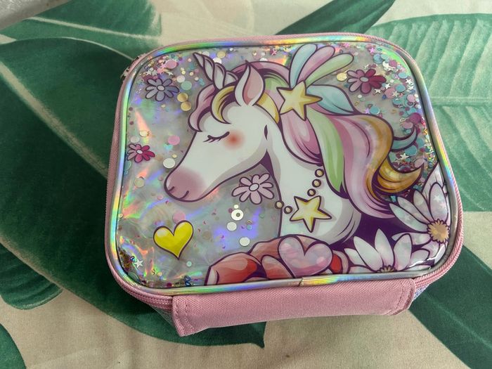 Boîte à goûter lunch licorne