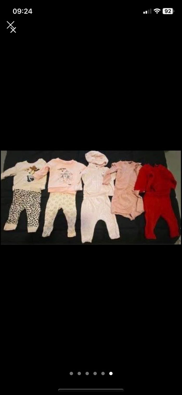 Lot vêtement 9 mois fille