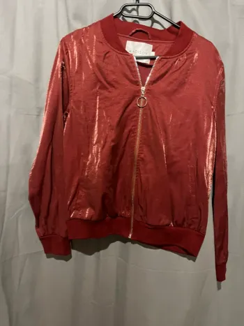 Bombers/veste Madison rouge