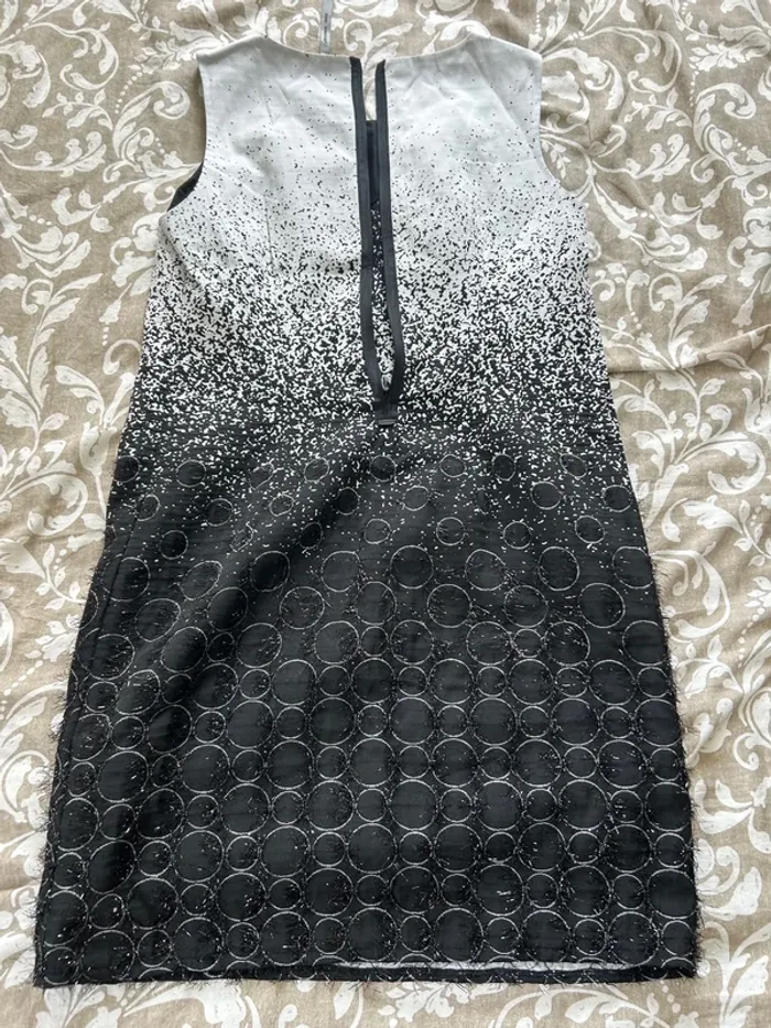 Robe cop copine taille 38 blanc noir - photo numéro 2