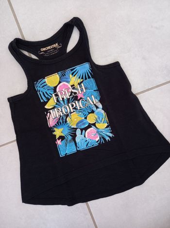 Haut noir fille 3 ans