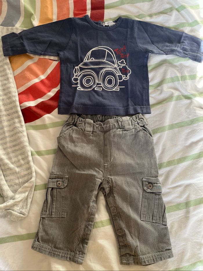 Lot garçon hiver 9mois Kiabi, kimbaloo, tex, tissaia, u - photo numéro 3