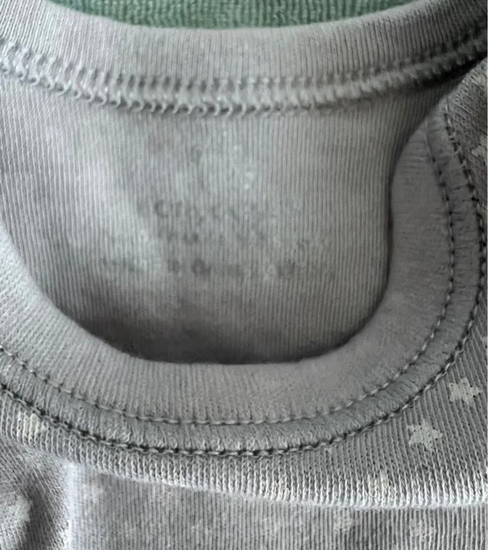 Bodies Early Days gris manches courtes taille 1 mois - photo numéro 3