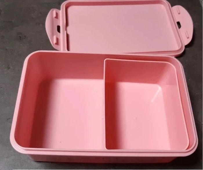 Grande boite à goûter rose motif licorne neuve - photo numéro 3