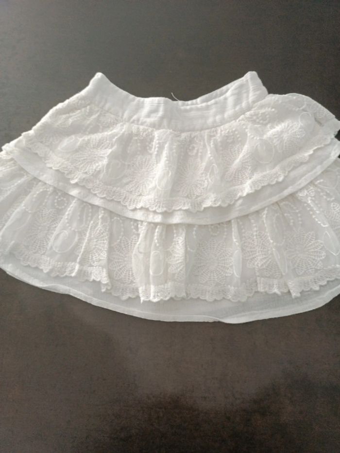 Jupe en dentelle orchestra taille 8 ans - photo numéro 3