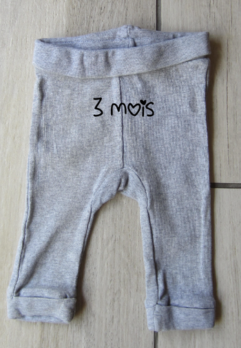 Legging 3 mois "cool boy"