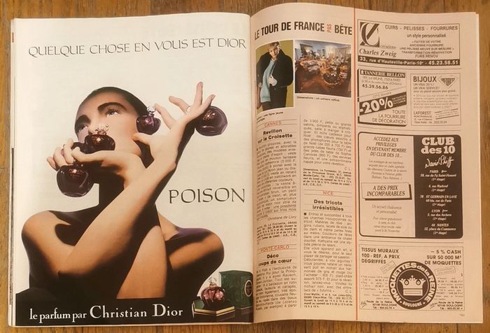 Ancien magazine Madame figaro 1985 N°12812 vintage - photo numéro 17