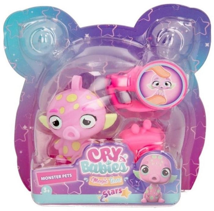 LOT X 2 Cry Babies Magic Tears Stars Monster Pet Blister IMC Toys + Accessoires - photo numéro 3