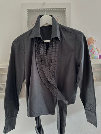 Chemise cache cœur courte
