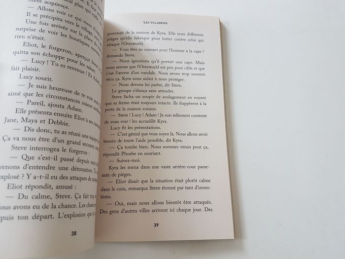 Livre Minecraft Academy La Guerre de l'Overworld Winter Morgan - photo numéro 3