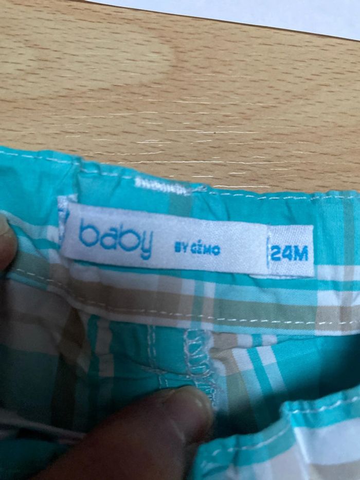Short été 24 mois Baby by Gemo - photo numéro 3