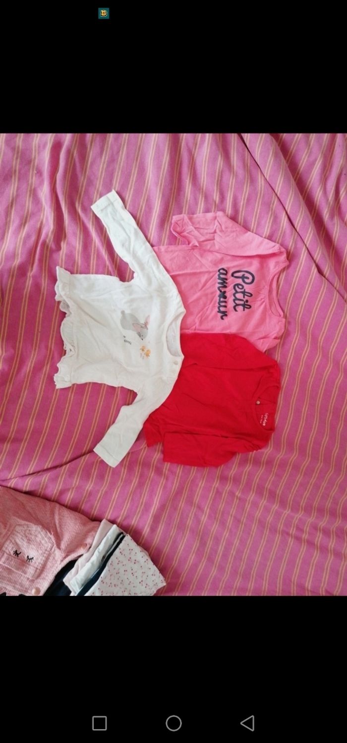 Lot vêtements bébé fille 12 mois - photo numéro 7