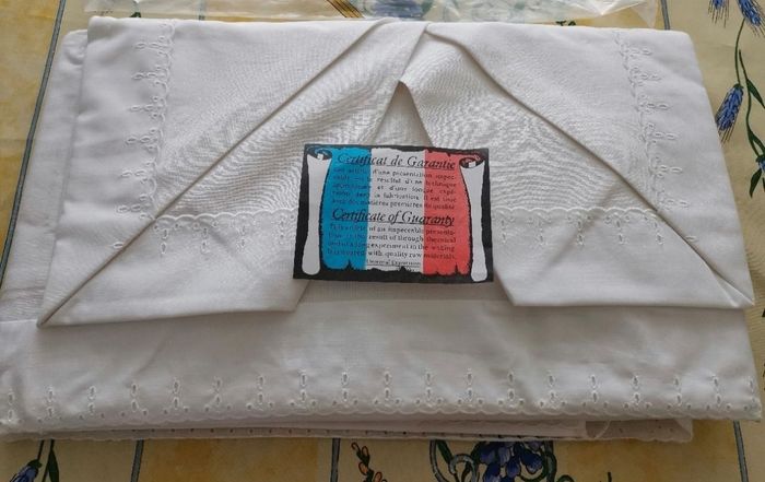 Parure de lit neuve 4 pièces Vintage