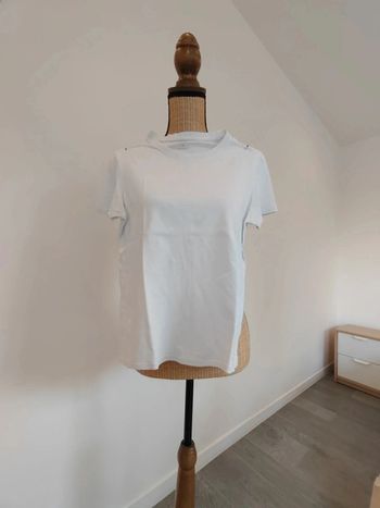 Tee-shirt blanc taille XS kiabi