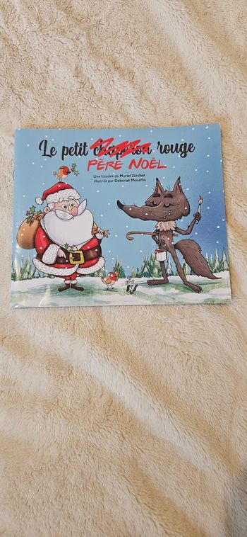 Livre le petit père Noël rouge