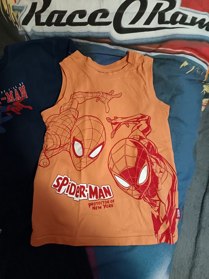 Ensemble pyjama et débardeur Spiderman 5 ans - photo numéro 3