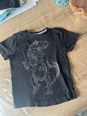 T shirt T rex 4-5ans