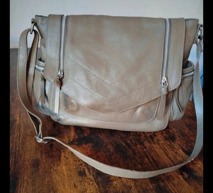Sac fourre tout Cuir de vachette Vintage Dressing