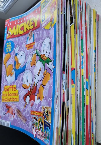 Lot magazines du journal de Mickey. Année complète2021 (52 numéros)