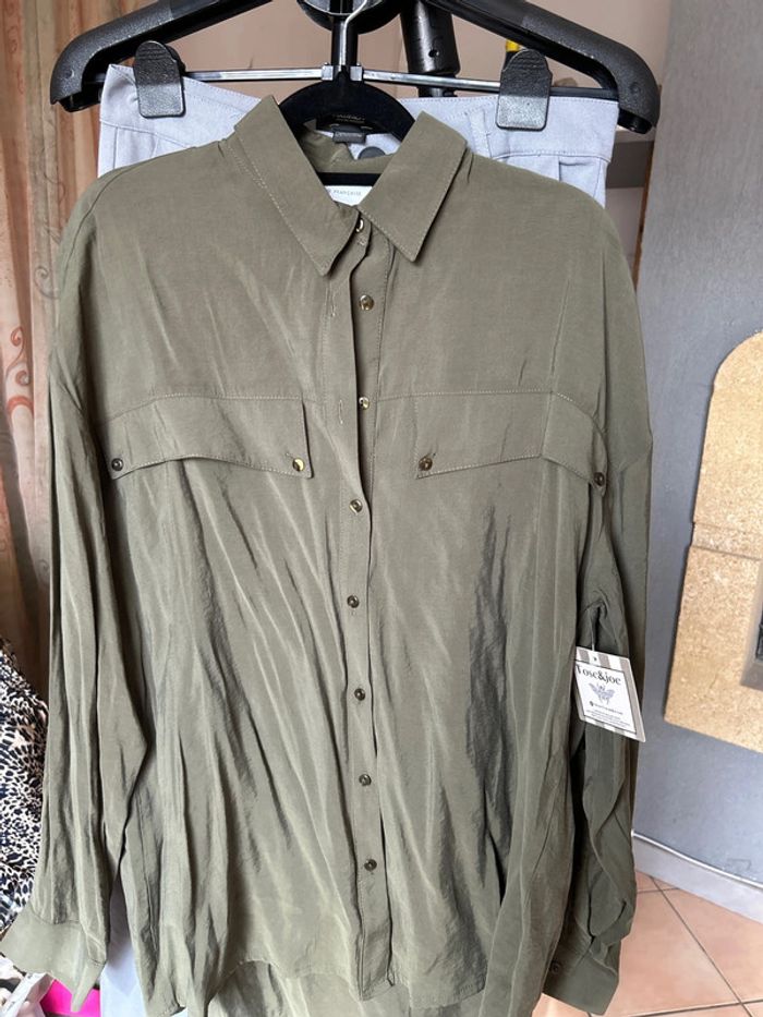 Chemise kaki Toscanjoe
